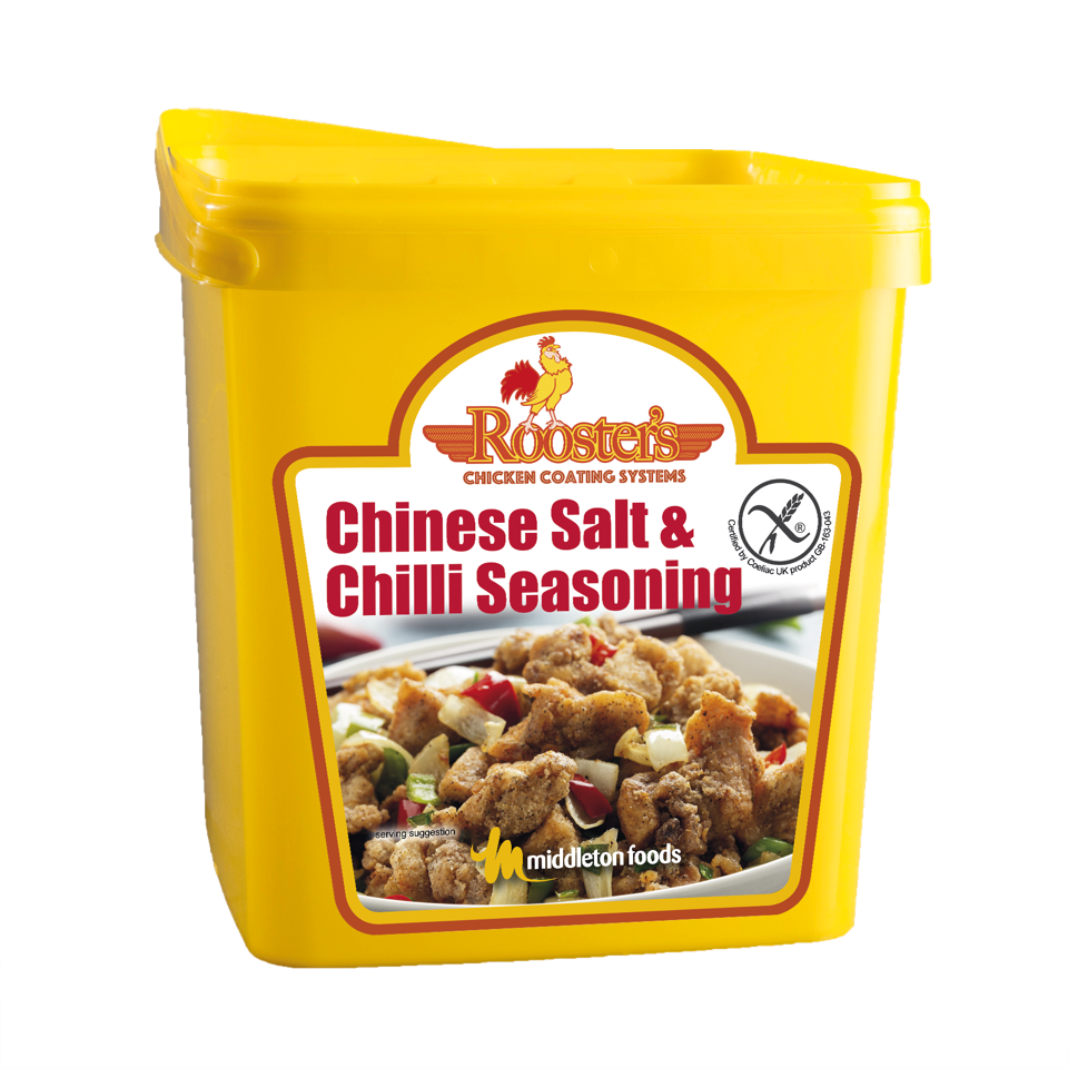 Roosters Gluten Free Chinese Style Salt & Chilli Seasoning 2.5kg