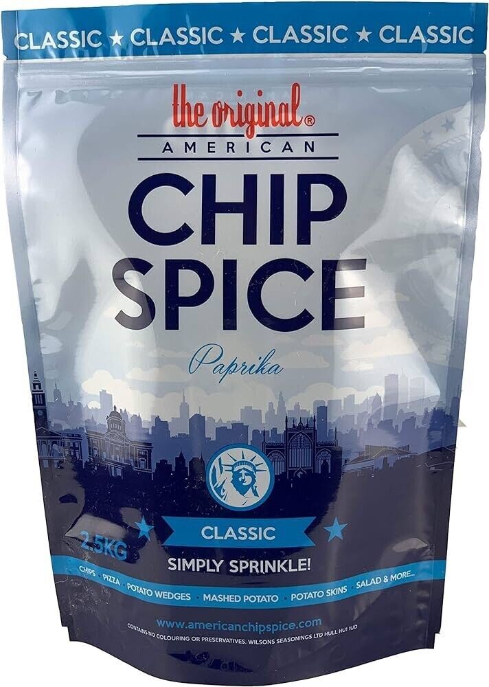 The Original American CHIP SPICE 2.5kg Catering Bag