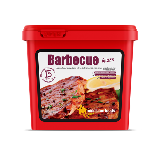 Middleton Foods Barbecue Flavour Meat & Vegetable Glaze 15 Minute Marinade Mix 2.5kg