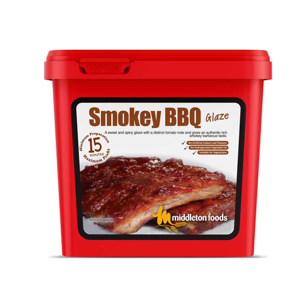 Middleton Foods Smokey BBQ Flavour Meat & Vegetable Glaze 15 Minute Marinade Mix 2.5kg