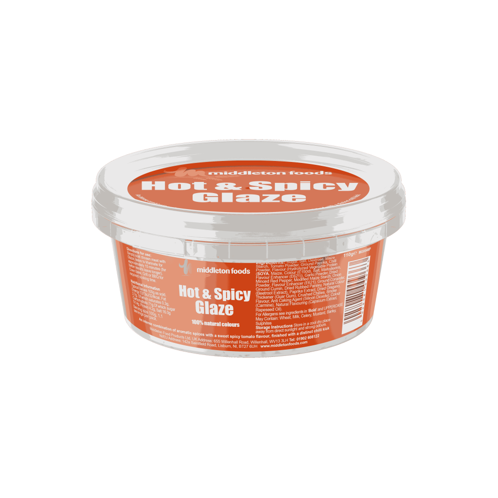 Meat Glaze Marinade 110g MIni Pots - ALL FLAVOURS - Perfect for the BBQ!