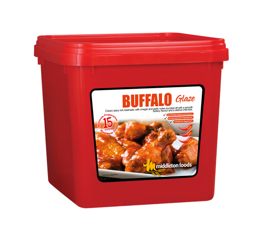 Middleton Foods Buffalo Flavour Meat & Vegetable Glaze 15 Minute Marinade Mix 2.5kg