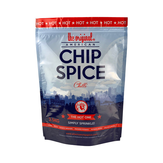 The Original American Chip Spice CHILLI - THE HOT ONE! 2.5kg Catering Bag