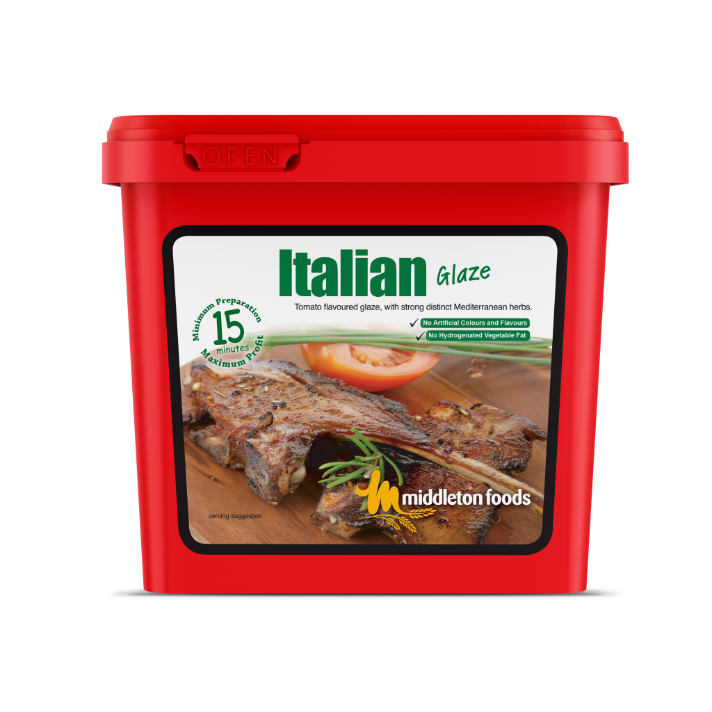 Middleton Foods 15 minute Meat Glaze Marinade 1KG Resealable Pouches - ALL FLAVOURS
