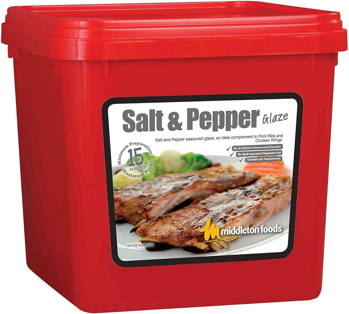 Middleton Foods 15 minute Meat Glaze Marinade 1KG Resealable Pouches - ALL FLAVOURS